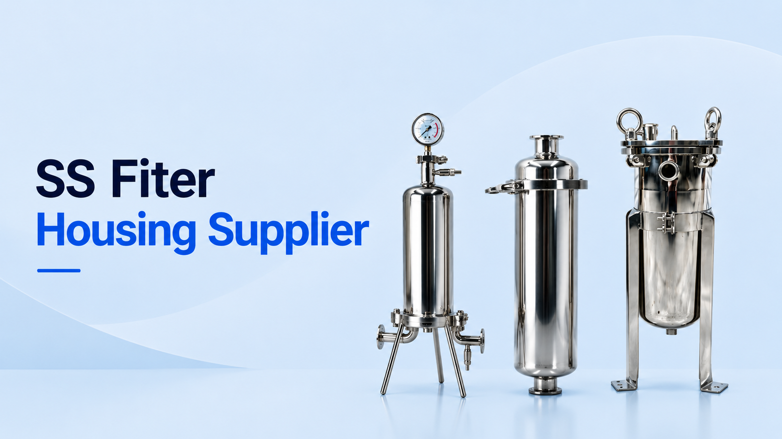 Home Industrial Stainless Steel Filter Banner