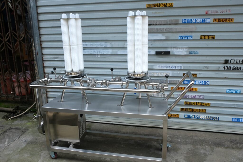 Mobile Stainless Steel Filter System mobile filter system0601